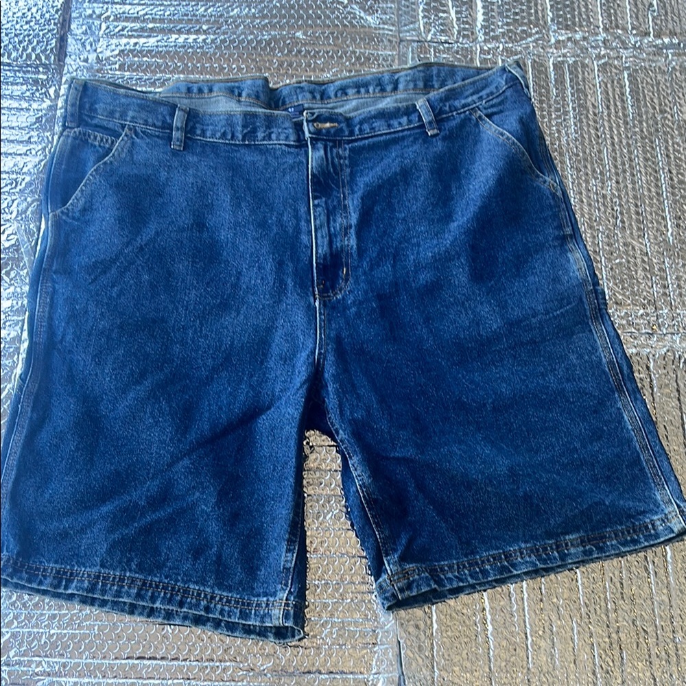 Full Blue Men's Blue Denim Shorts